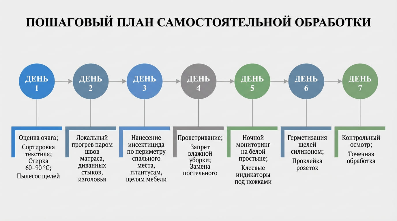 план самостоятельной обработки